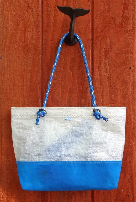 Sailcloth Kevlar J24 Sailcloth Tote Bag Waxed Canvas Color