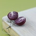 Red Cabbage Earrings