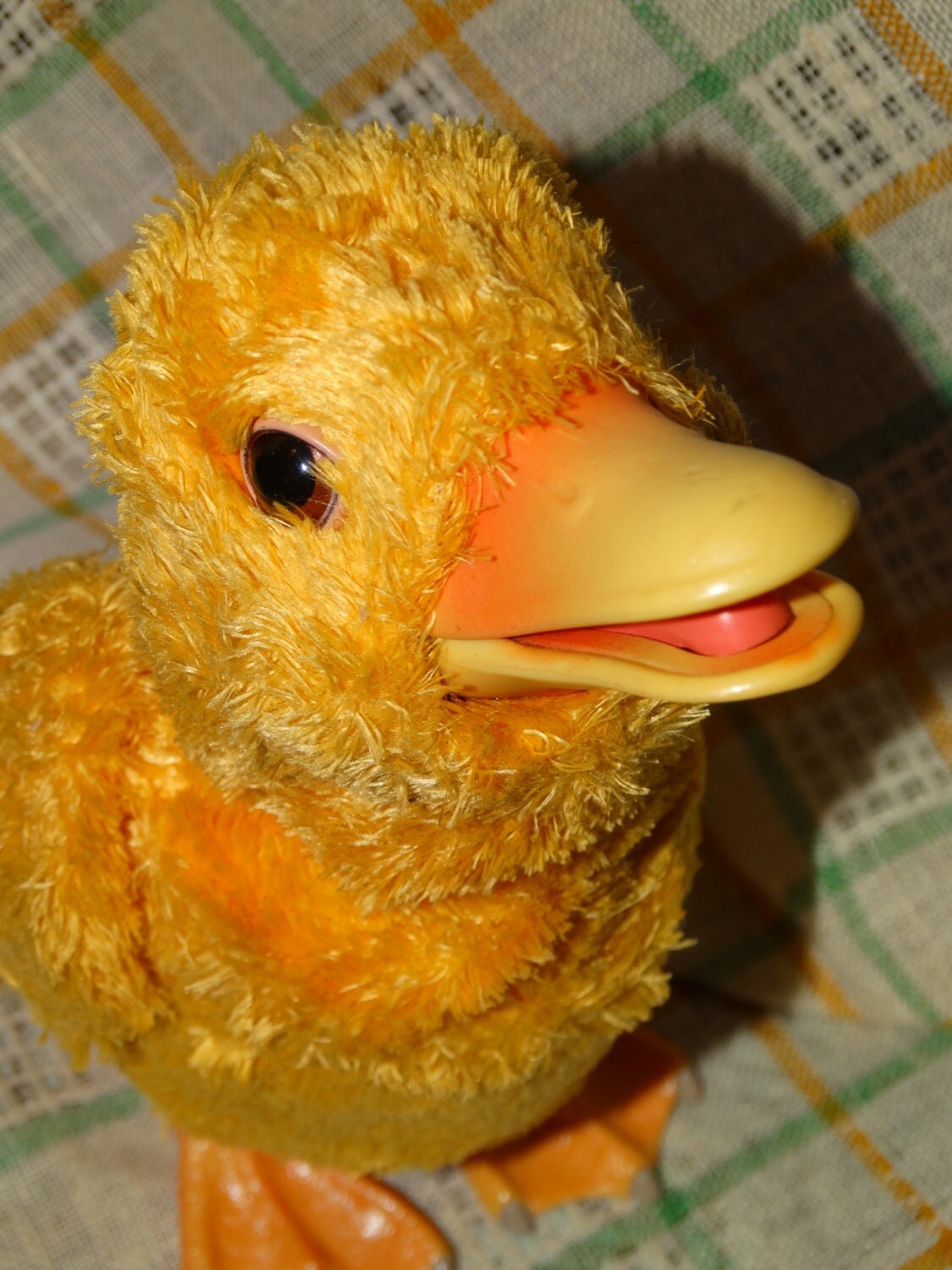 quacking duck stuffed animal