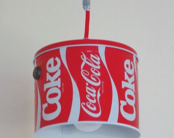 Coca-Cola pendant light - plug-in or install