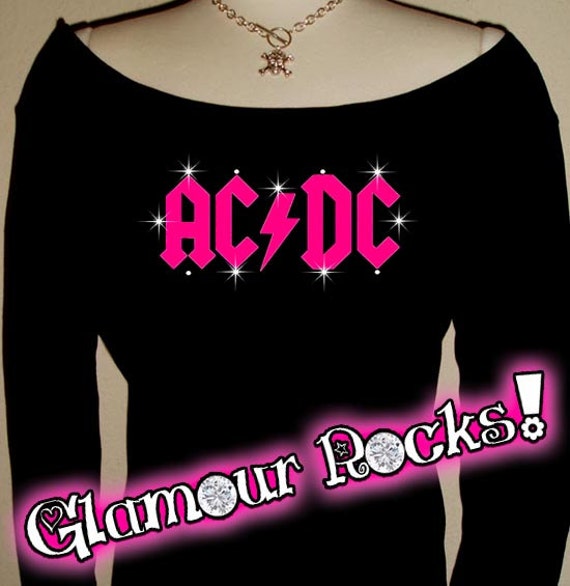 acdc ladies t shirt