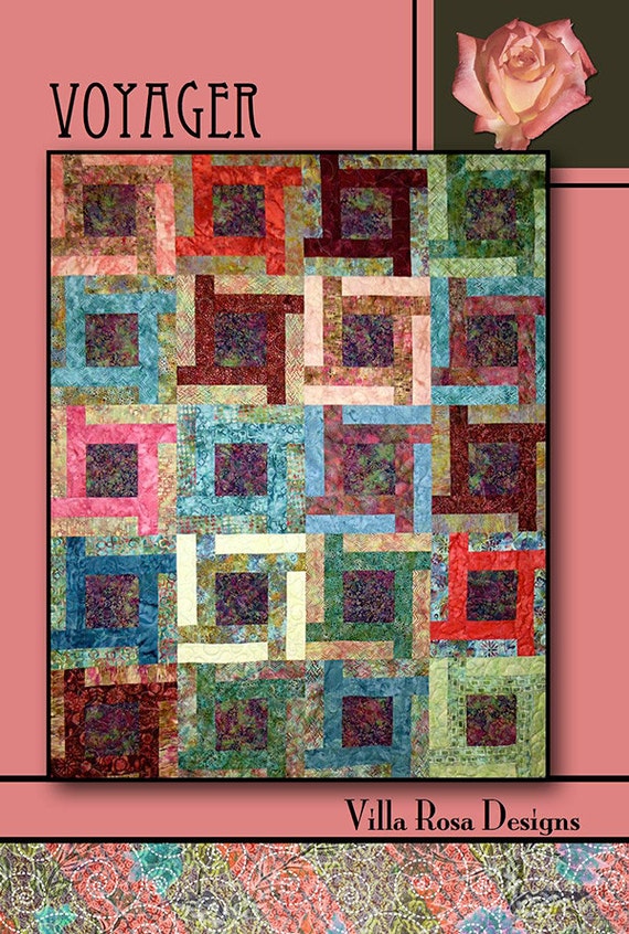 Items similar to VOYAGER Quilt Pattern - Villa Rosa Designs - Jelly ...