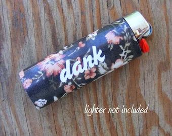 Dank Vinyl Waterproof Sticker for Lighter, wrap, skin, cover, smoke weed, pot, bic, 420