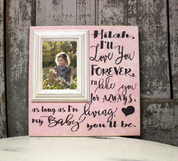 Items similar to I'll Love You Forever, Forever My Baby Youll Be, Baby ...