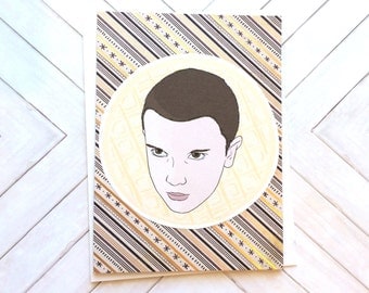 SALE! Eleven Card (Stripes)