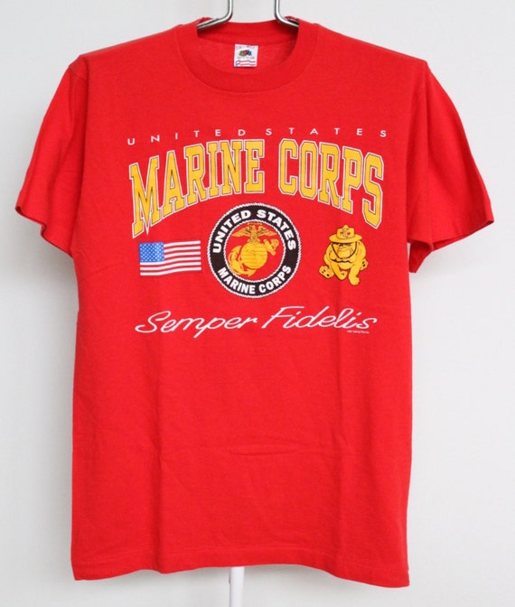 red usmc shirt