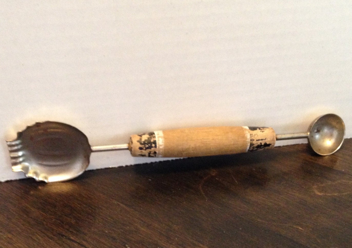 FREE SHIPPING! Vintage 2950S Double Ended Melon Scooper ( melon baller