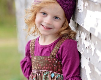 Kids Ear Warmers / Crochet Headband for Kids / Turban Ear Warmers / Turban Headband / Fall Fashion / Boho Chic Fashion / Children's Fashion