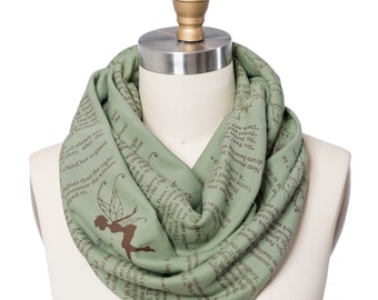 Peter Pan Book Scarf