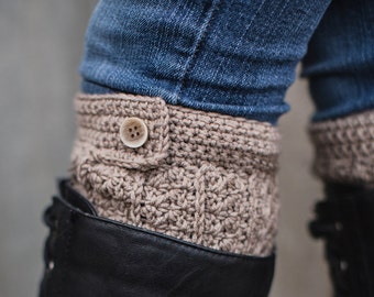 Crochet Pattern for Boot Cuffs (Yenni Boot Cuffs Crochet Pattern by Little Monkeys Crochet) Boot Cuffs Pattern, Crochet Boot Cuffs