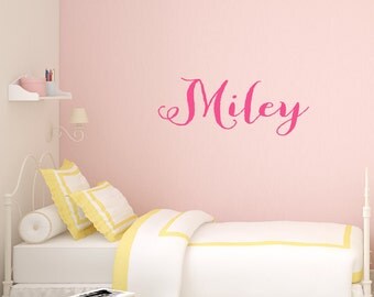 Personalized Childrens Wall Decal - Nursery Wall Decal - Girls Name Wall Decal - Personalized Name Decal - Vinyl Wall Decal