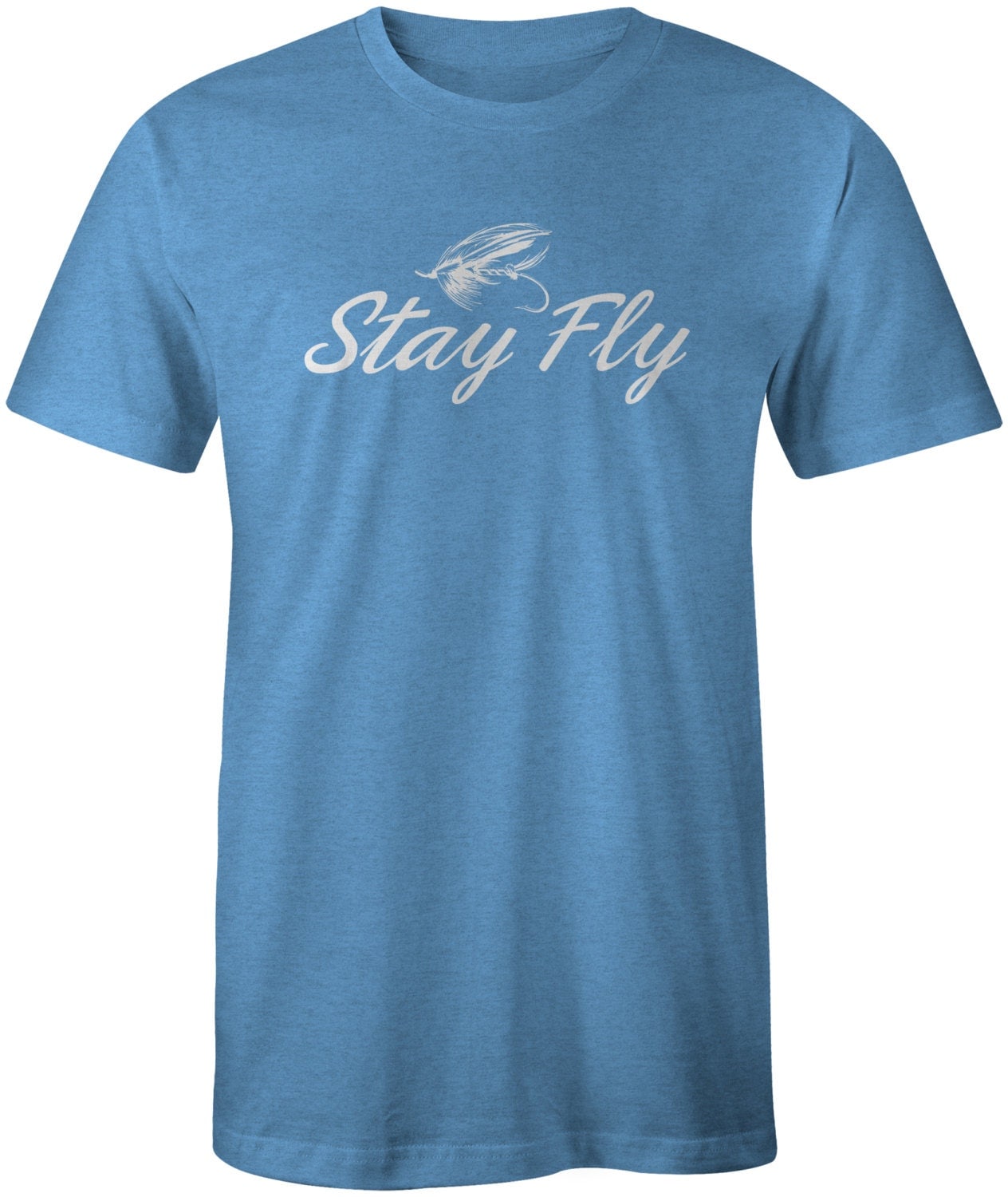Stay Fly Fishing Tshirt For Men