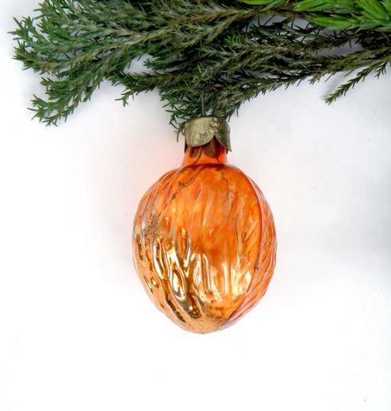 walnut christmas glass ornament orange tree christmas walnut christmas glass ornament orange tree christmas