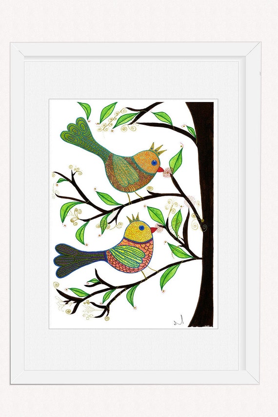 Girls wall art decor kids room art baby nursery by ArtistiCorner