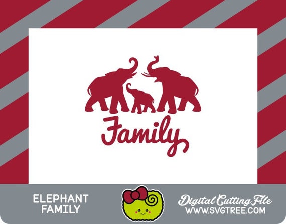 Download Elephant Family Elephant Decor Love SVG Files DXF Files by SVGTREE