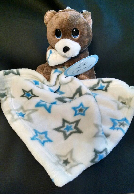 blanket with teddy attached