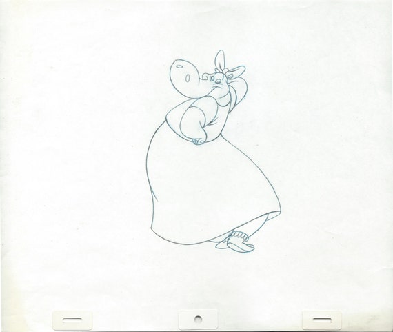  Cats Don  t  Dance  original Tilly  production drawing