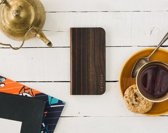 Wood iPhone Case / iPhone SE Flip Case / iPhone SE Case / iPhone SE Cover / iPhone se Wood Case / iPhone se Folio Case / Gift Idea