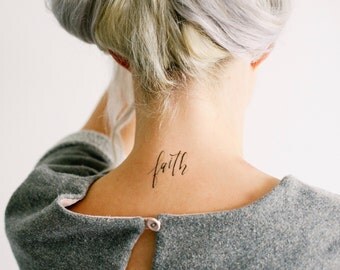 2 Faith Temporary Tattoos- SmashTat