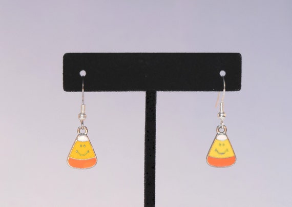 Candy Corn Earrings