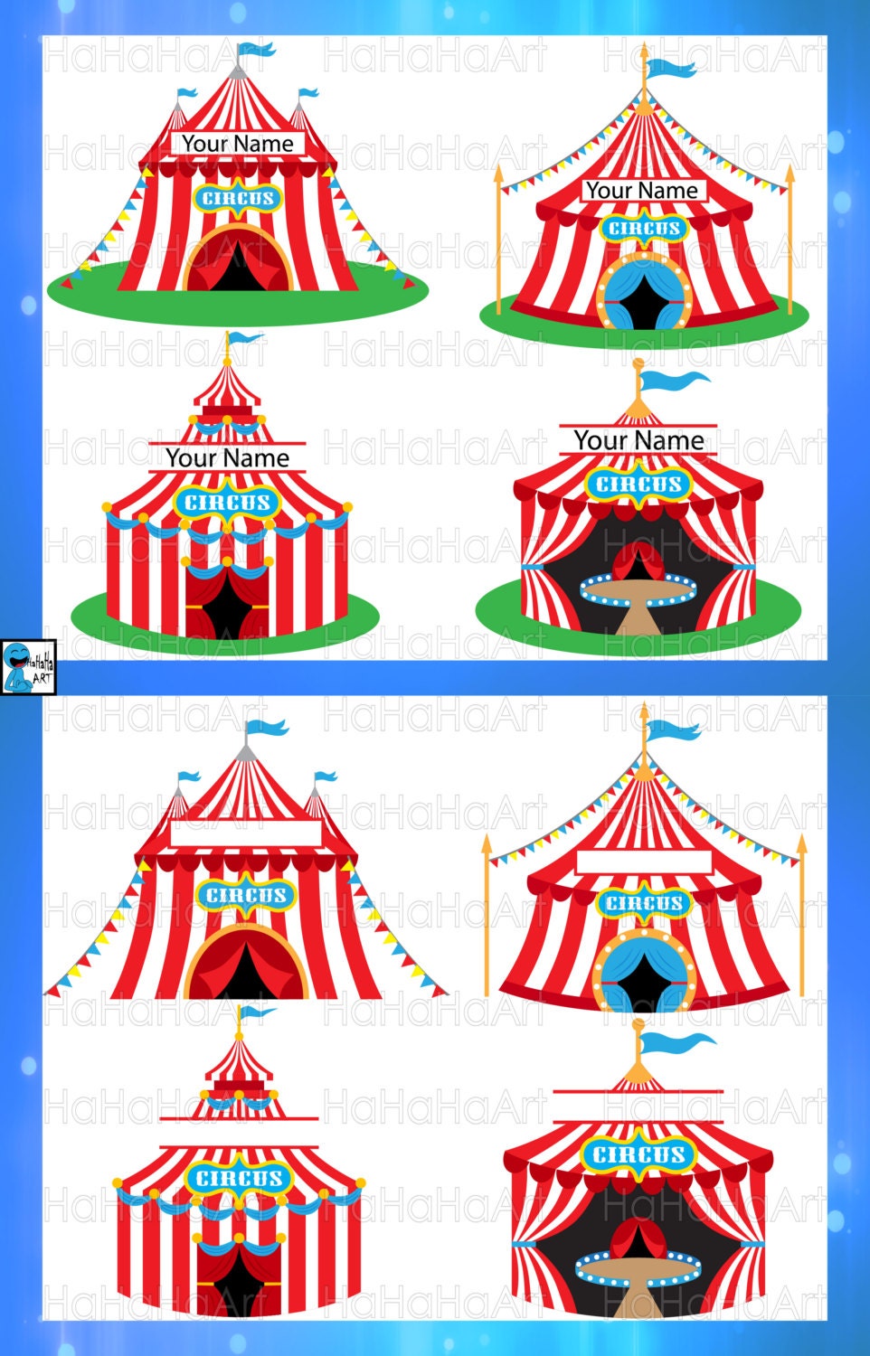 Download Split Circus Tent Cutting Files Svg Png Jpg Eps Digital