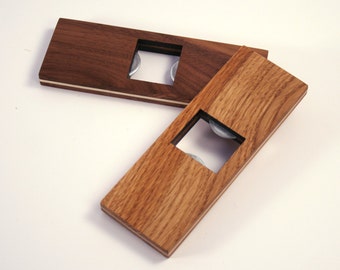 Iowa Landmarks Bottle Opener Magnet - 4.75x2 Inch Metal Opener With Built-in Magnet