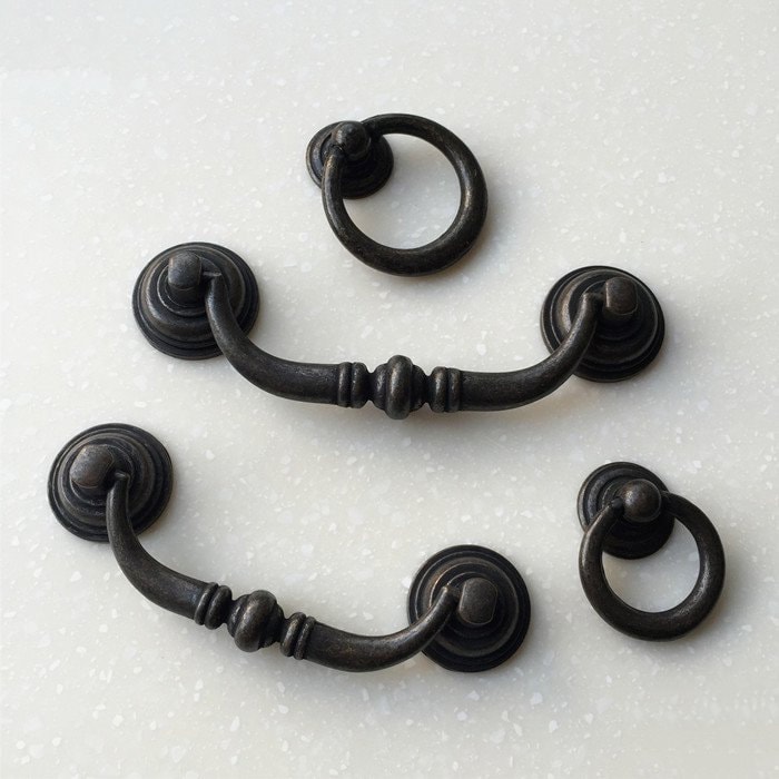 Drop Bail Dresser Pull Handle Drawer Pulls Handles Rustic