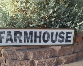 Farmhouse Sign, Farmhouse Decor, Farmhouse Kitchen, Farmhouse Signs, Wooden Sign, Custom Wood Sign, Kitchen Sign, Framed Wood Sign