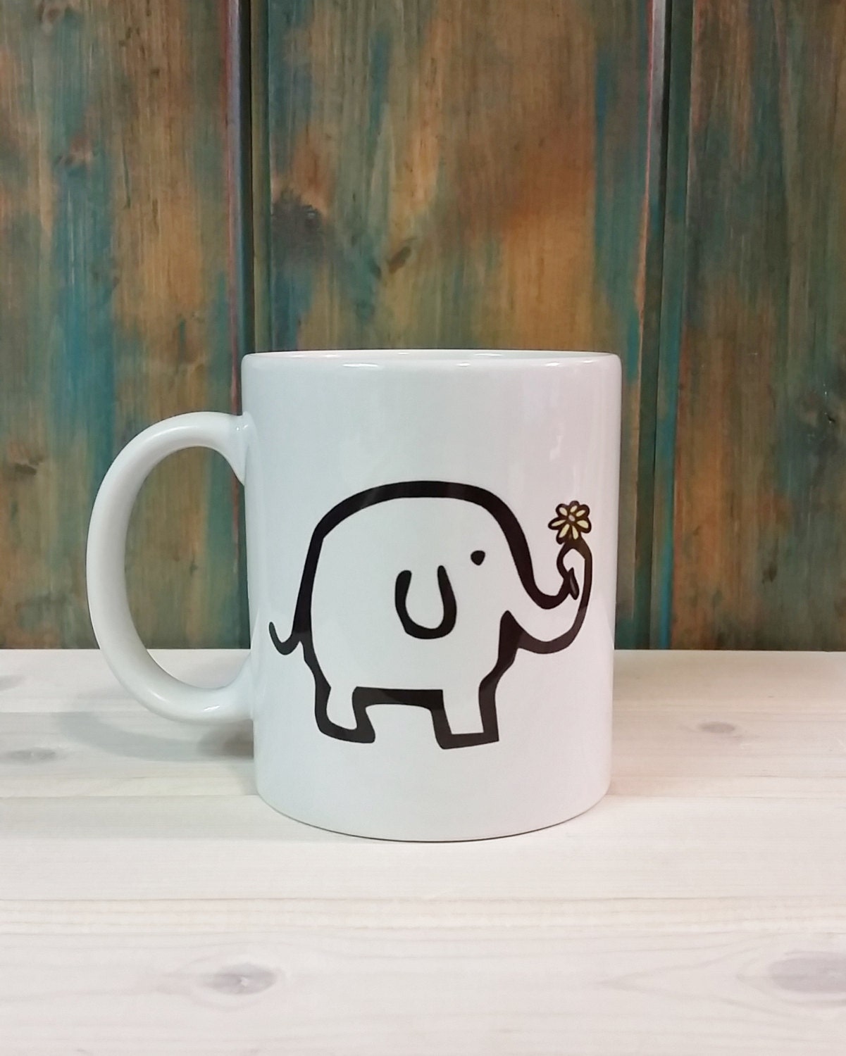 Elephant coffee mug elephant mug unique mug cute mug