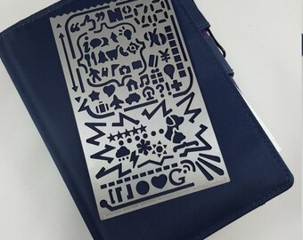 Planner Stencil, Bullet Journal Stencil, Filofax Stencil, Hobonichi Stencil