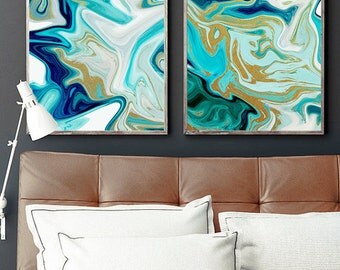 Wall Art Set Of 2 set of 2 prints | etsy Wall Art Set Of 2 set of 2 prints | etsy