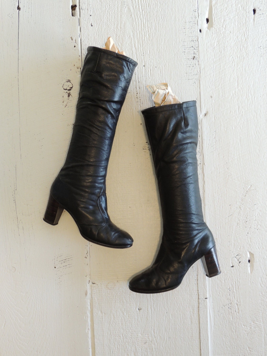 1960s knee high boots
