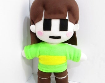 Chara Plush Inspired by Undertale (Unofficial) Huggable Size!!