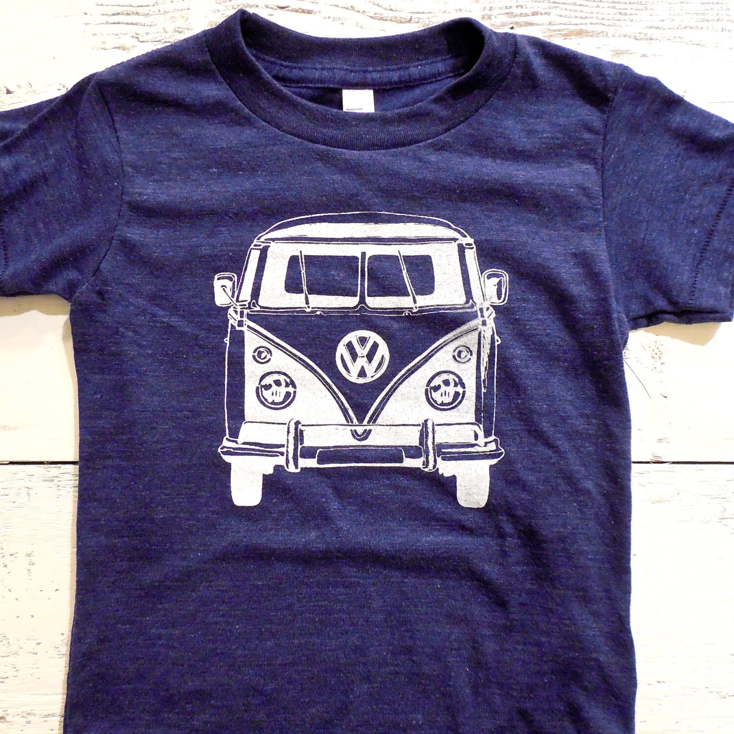 Cool Volkswagen toddler tshirt. american apparel kids shirt.