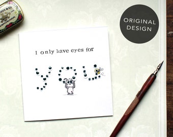 Valentine Card, Love Card, I love you card, Funny Love Card, Cute Anniversary Card, Love Pun Card, Card for Girlfriend, Romantic Card, CP13