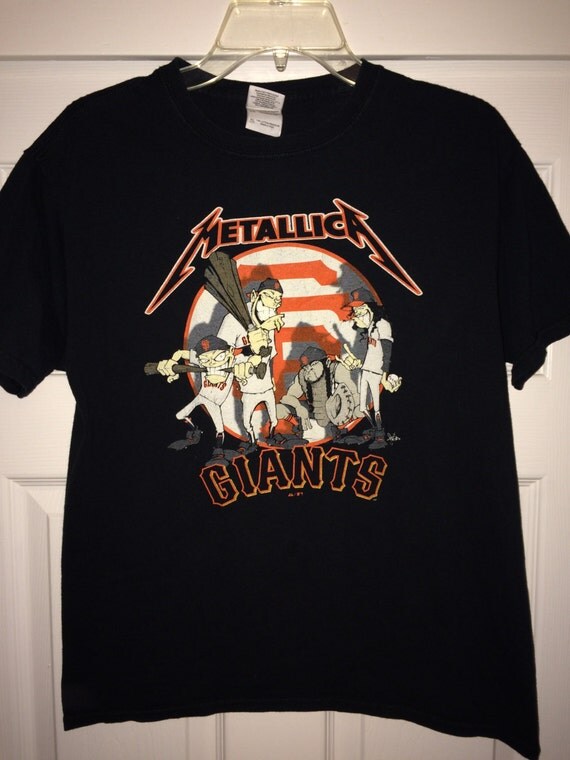 metallica sf giants shirt