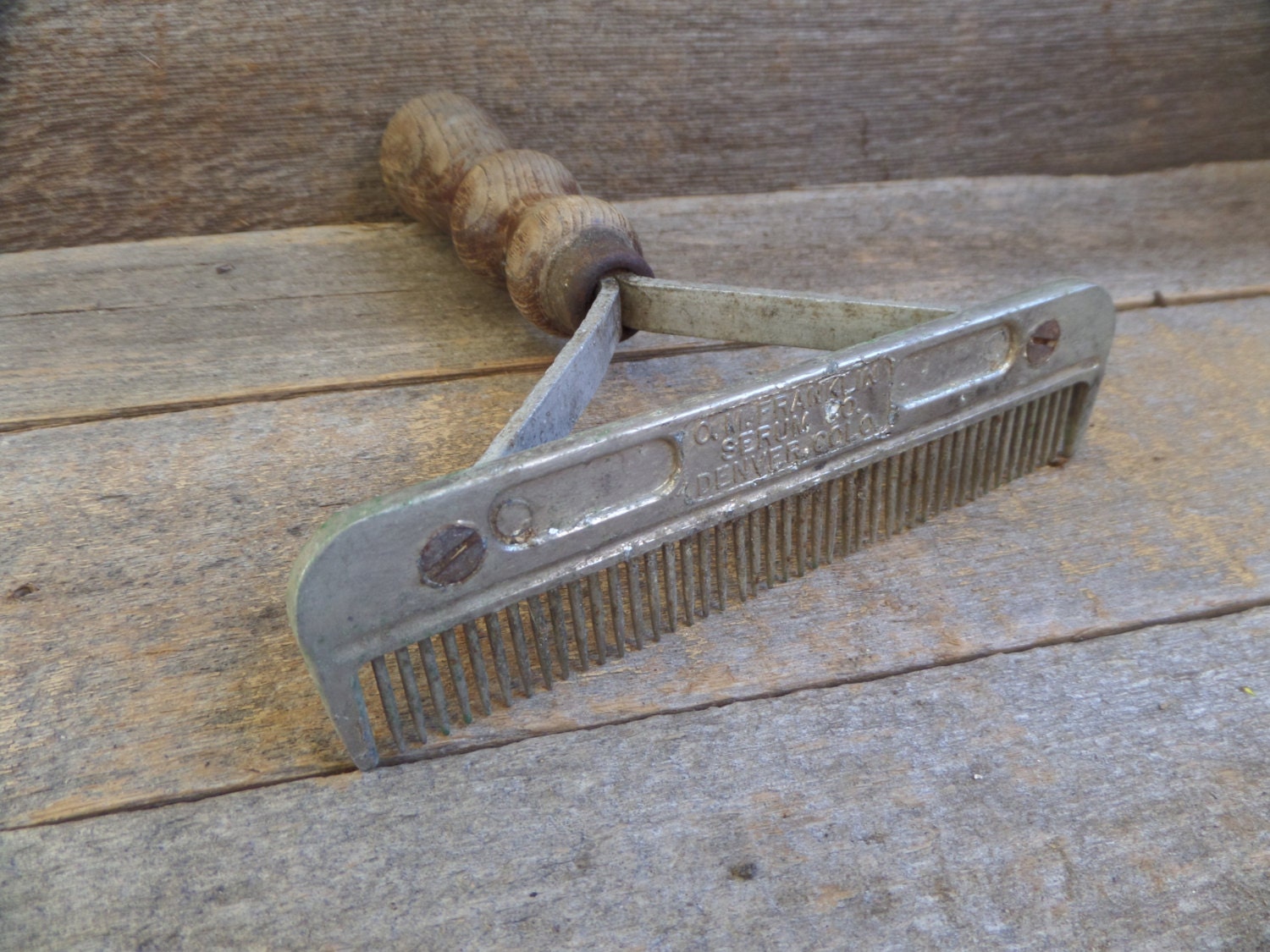 Vintage Horse Horse Grooming Horse Grooming Tool by TexomaVintage