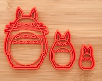 Totoro cookie cutter. O Totoro, Chu Totoro, Chibi Totoro. Totoro gift.
