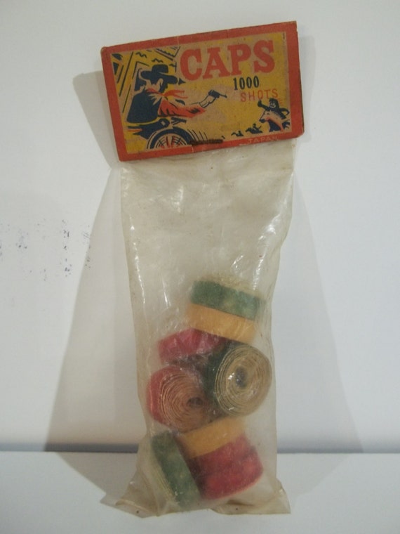 Unopened Pack of 1000 Cap Gun Roll Caps FREE SHIPPING