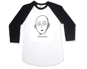 One Punch Man Anime Baseball Tee