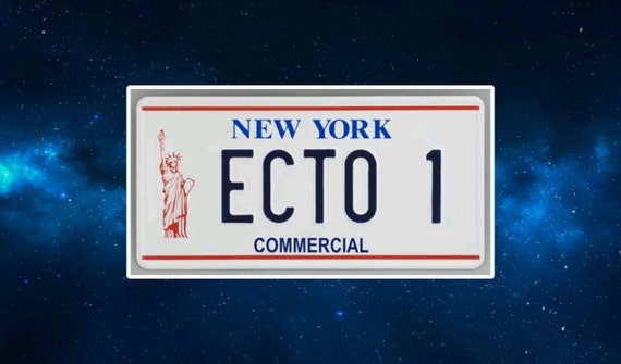 ecto 1 license plate printable