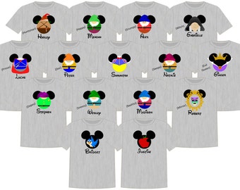 Disney Shirt SNOW WHITE GROUP Disney Vacation Group Shirts
