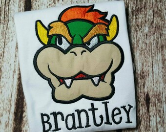 Bowser - super Mario brothers - Nintendo game shirt