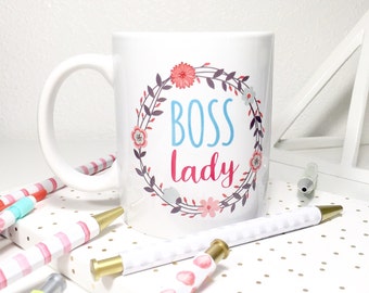 Boss Lady Mug - Printed - 11 oz