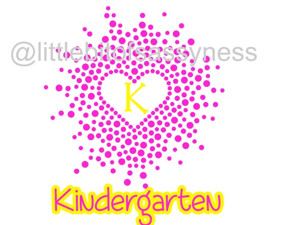 Download Kindergarten back to school design file, svg, silhouette ...