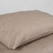 Light brown linen duvet cover linen bedding linen bedding