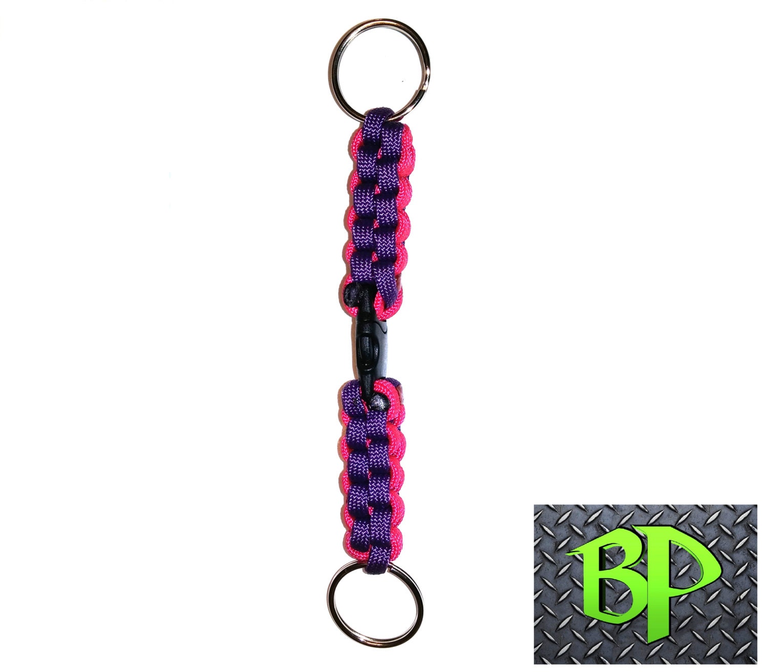 Pull Apart Keychain Paracord Keychain Braided by BarrysParacord