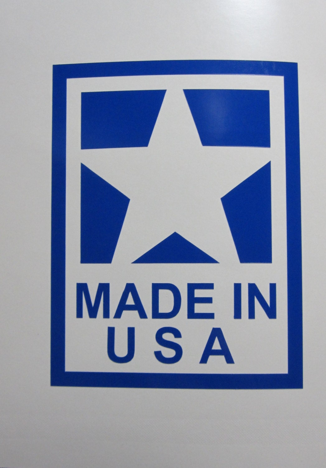 Made In USA Vinyl Decal / Sticker Available in 24 Colors