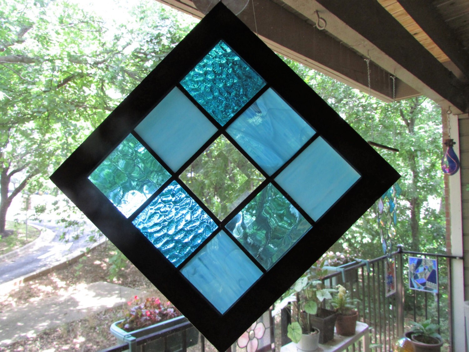 Framed Stained Glass