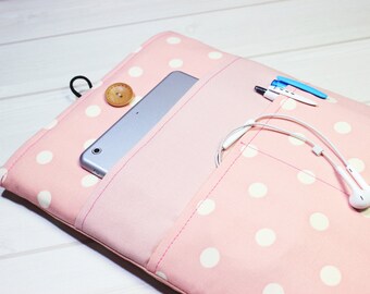 Macbook Air sleeve, 13 inch laptop case, Macbook Pro case, pink laptop case, laptop sleeve, Macbook case, Lenovo Yoga case, laptop case